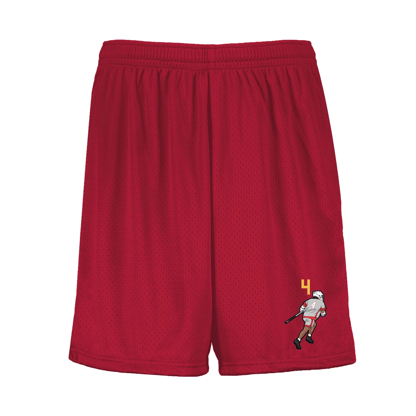 Shorts — Number Top in Red