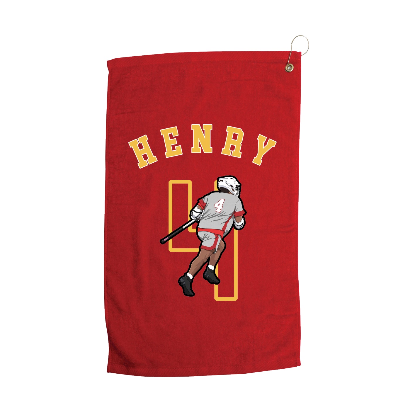 Golf Towel — Shirsey Arch in Red