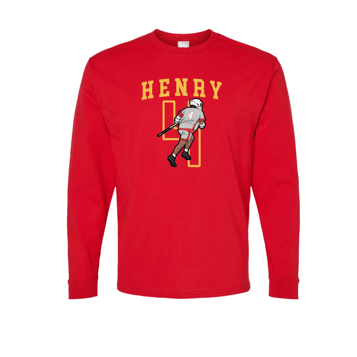 Long Sleeve Tee — Shirsey in Red