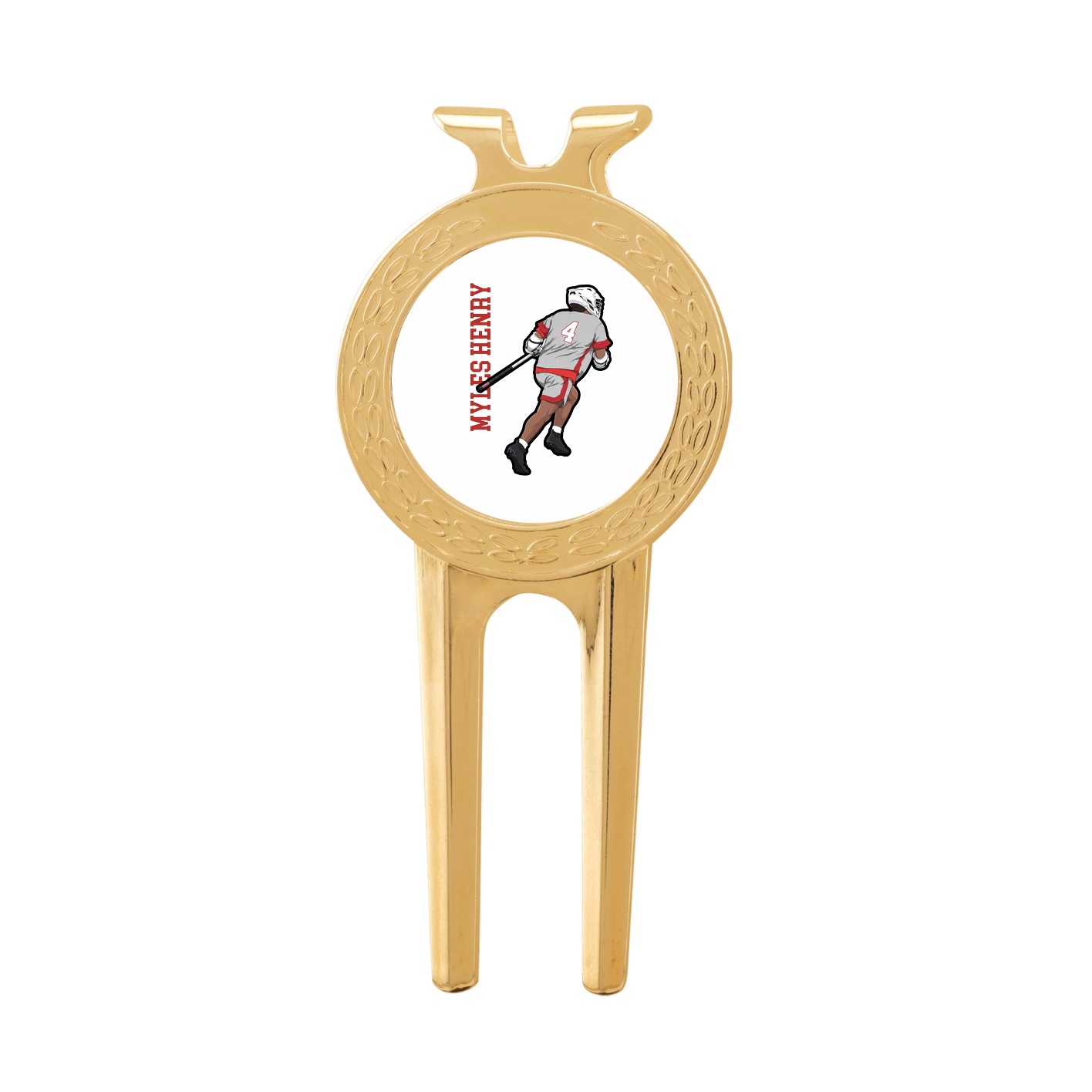 Divot Tool with Ball Marker — Name Vertical in Classic