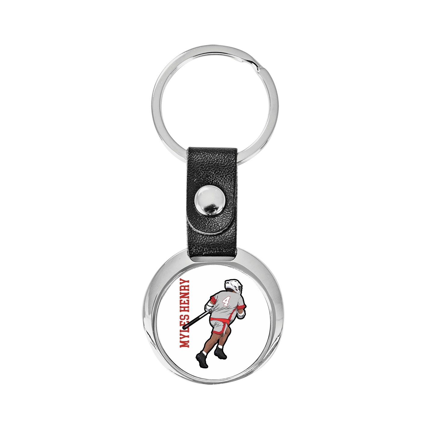Key Chain — Name Vertical in Classic