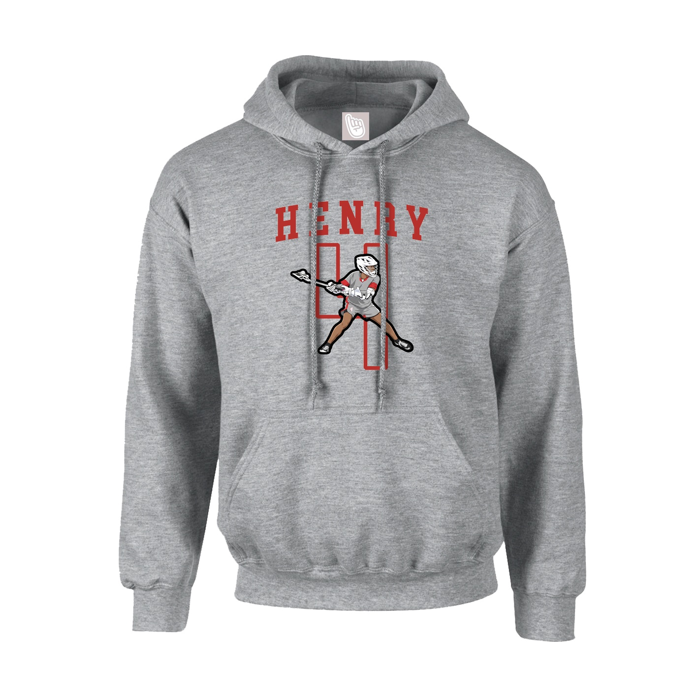 Hoodie — Shirsey in Grey