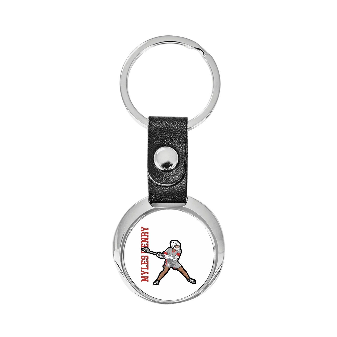 Key Chain — Name Vertical in Classic