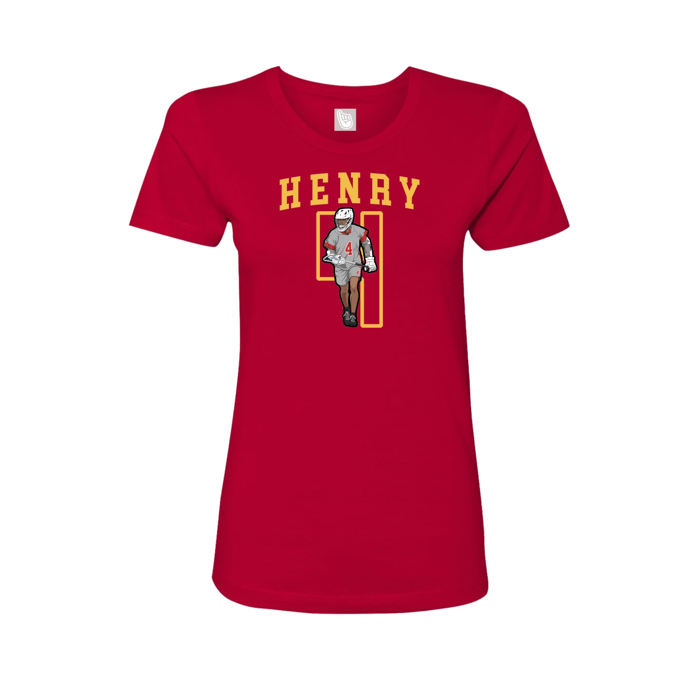 Fitted Women's Tee — Shirsey in Red