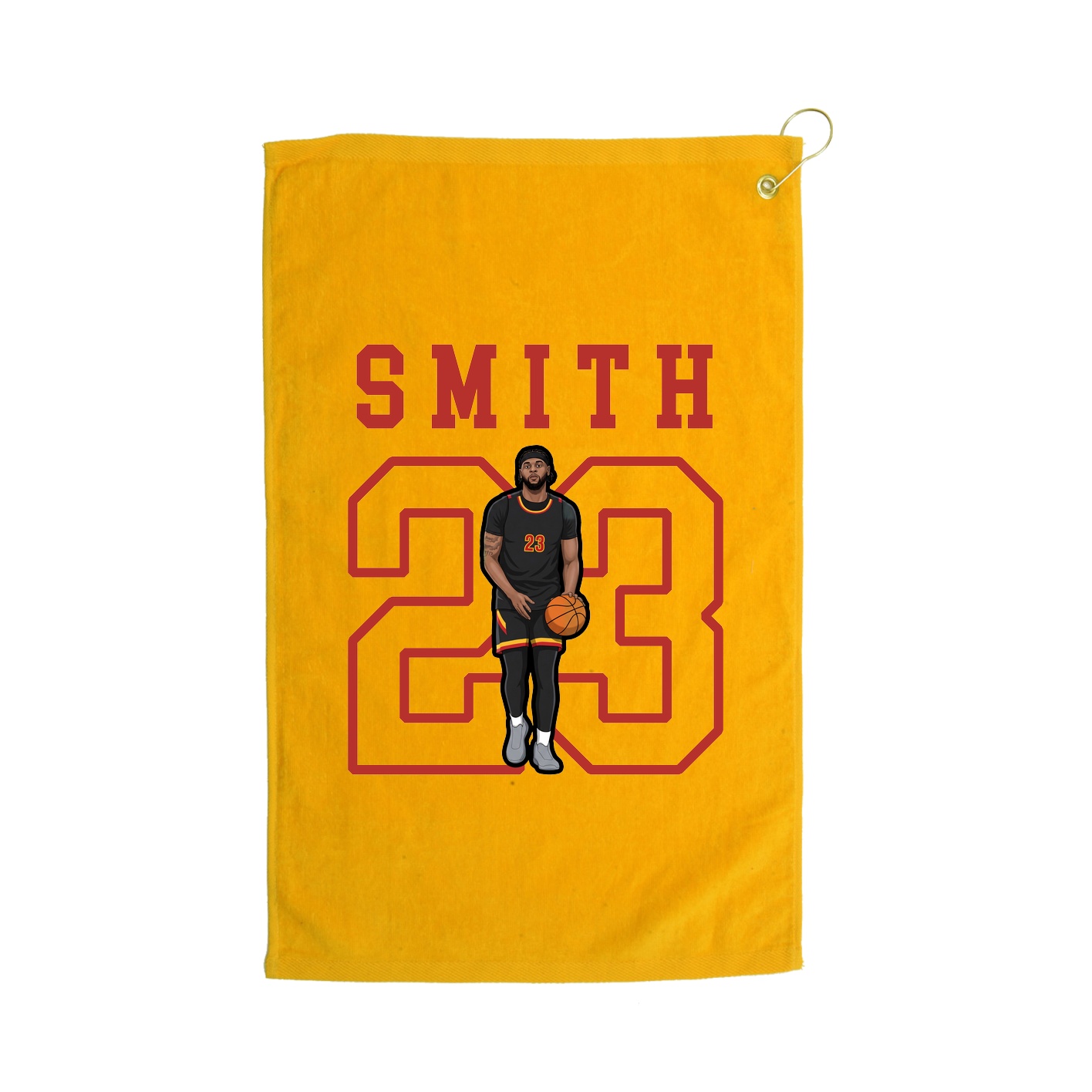 Golf Towel — Shirsey in Gold