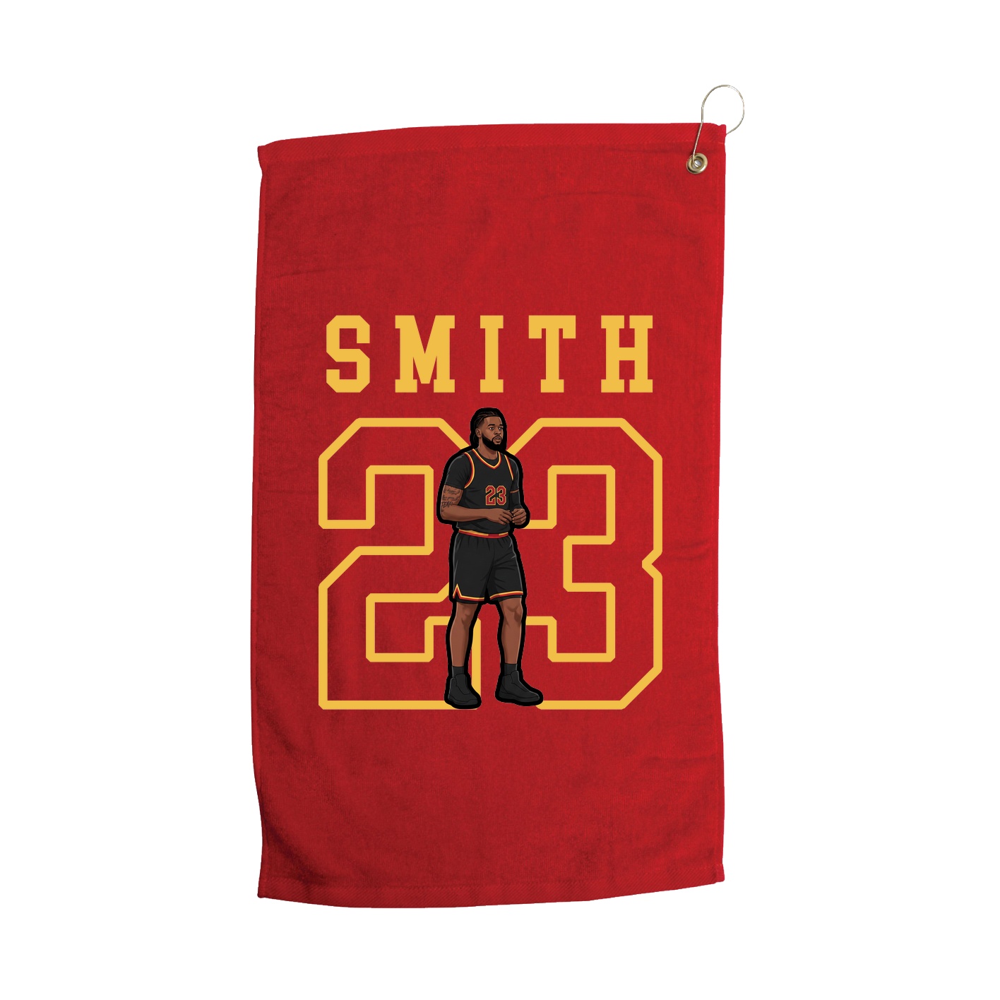 Golf Towel — Shirsey in Red