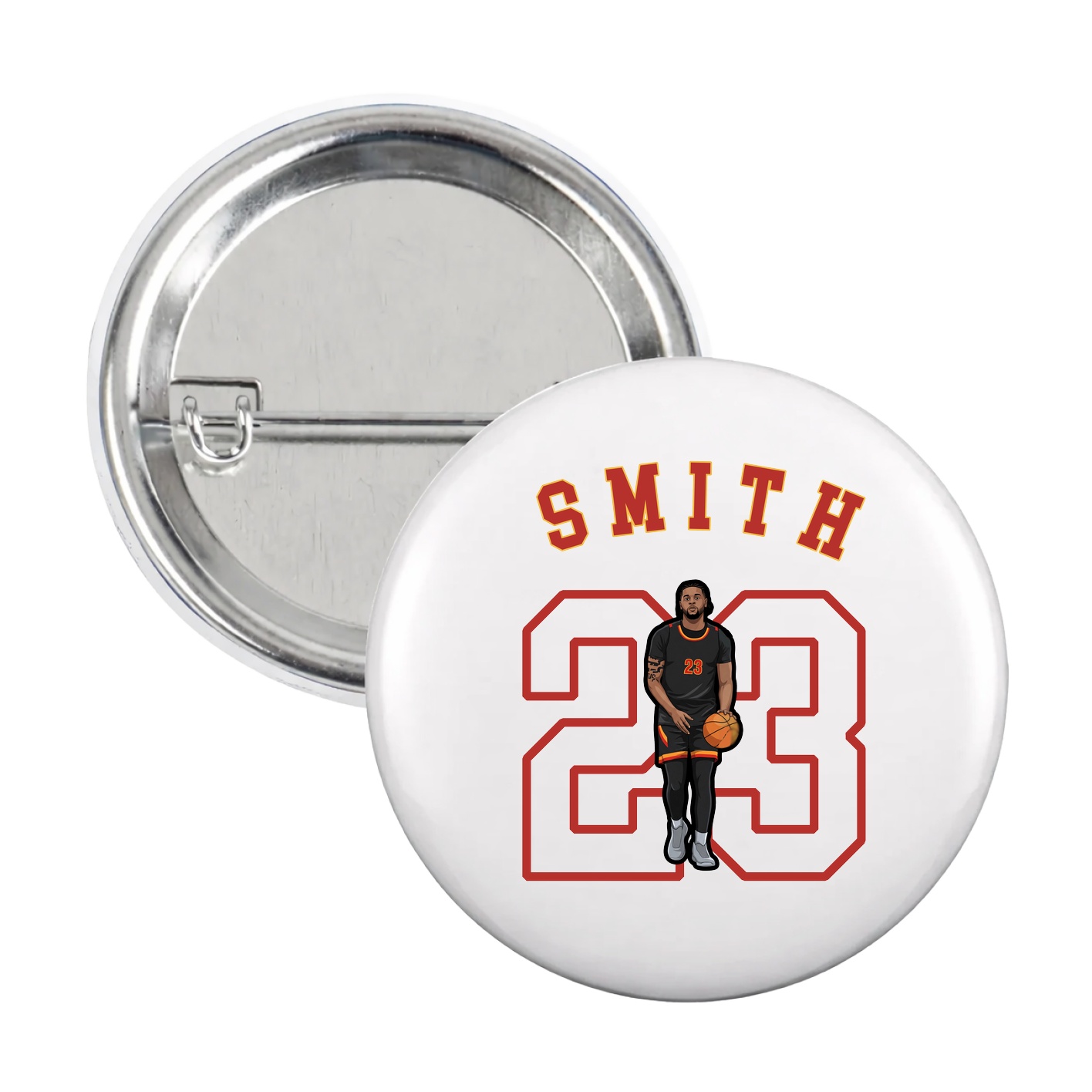 Game Day Button — Shirsey Arch in White