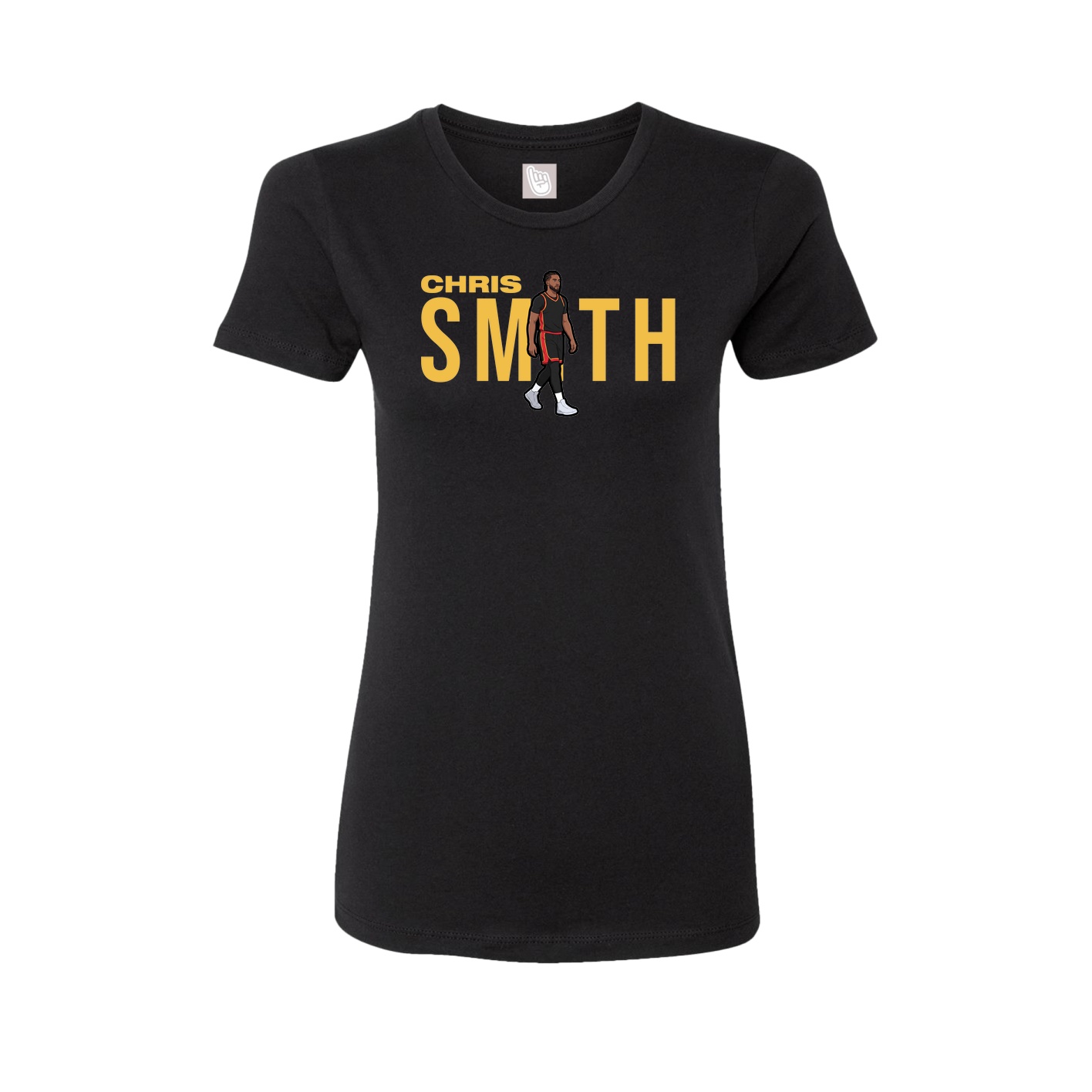 Womens Tee — Player Name in Black