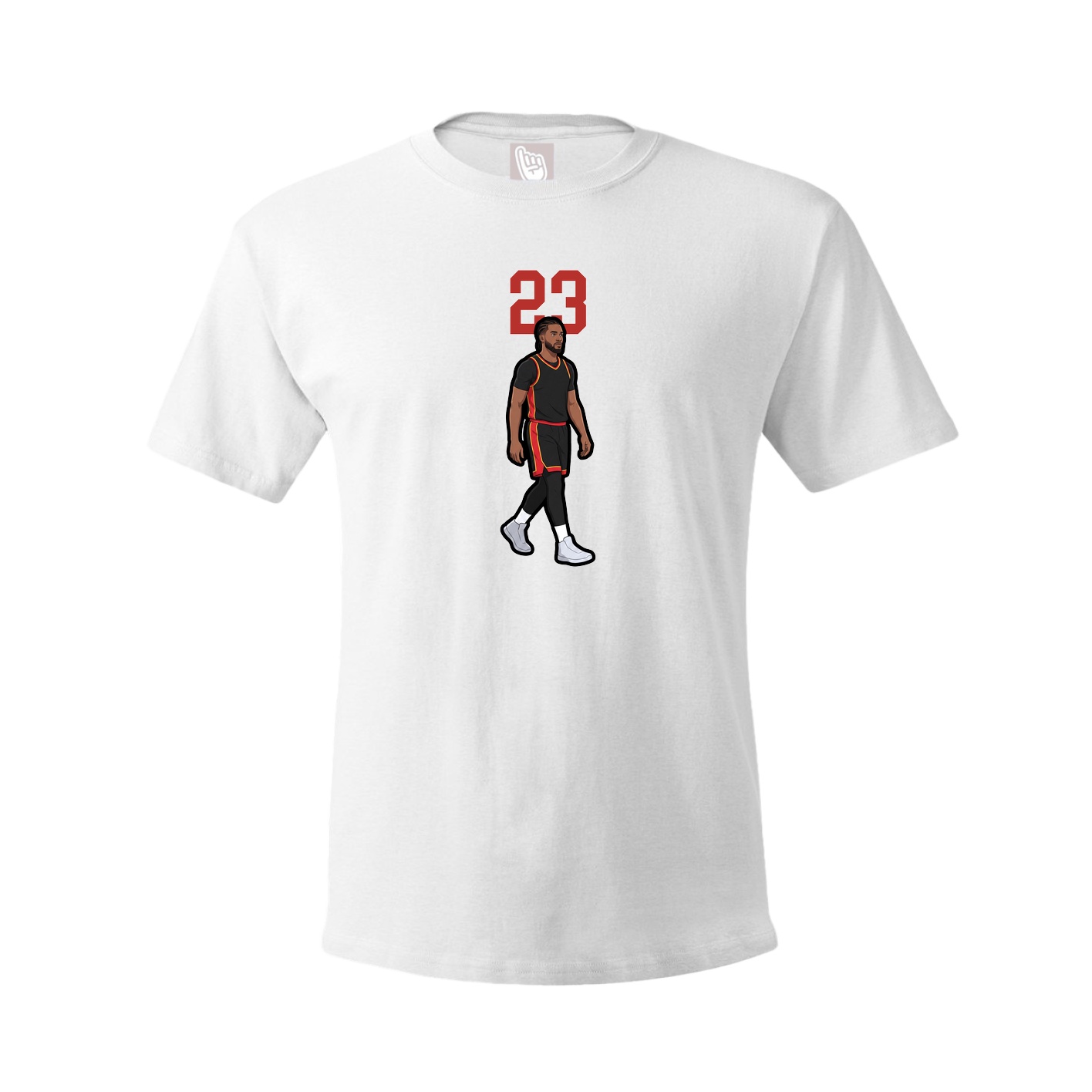Tee — Number Top in White