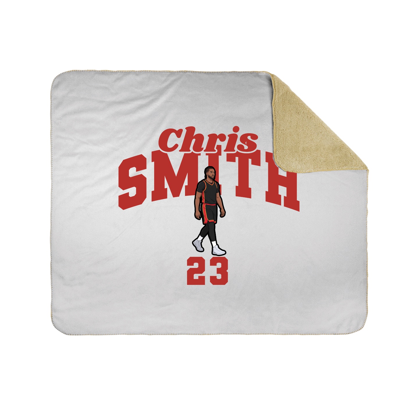 Throw Blanket — Signature Arch in White