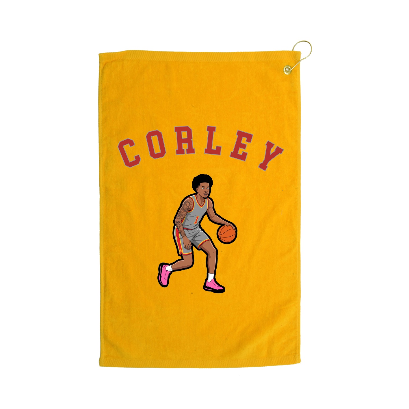 Golf Towel — Shirsey Arch in Gold