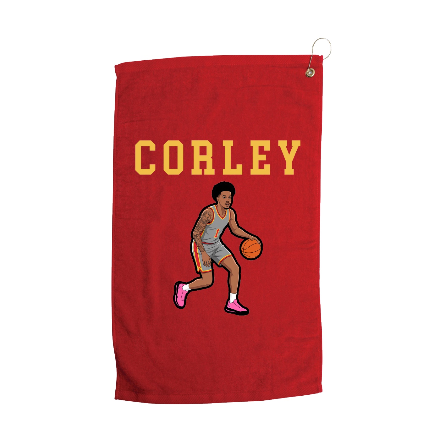 Golf Towel — Shirsey in Red