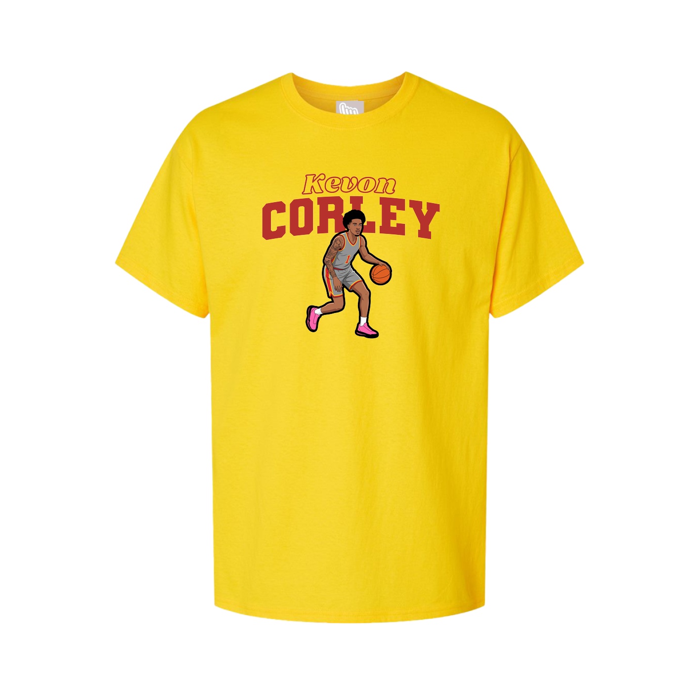 Tee — Name Arch in Gold