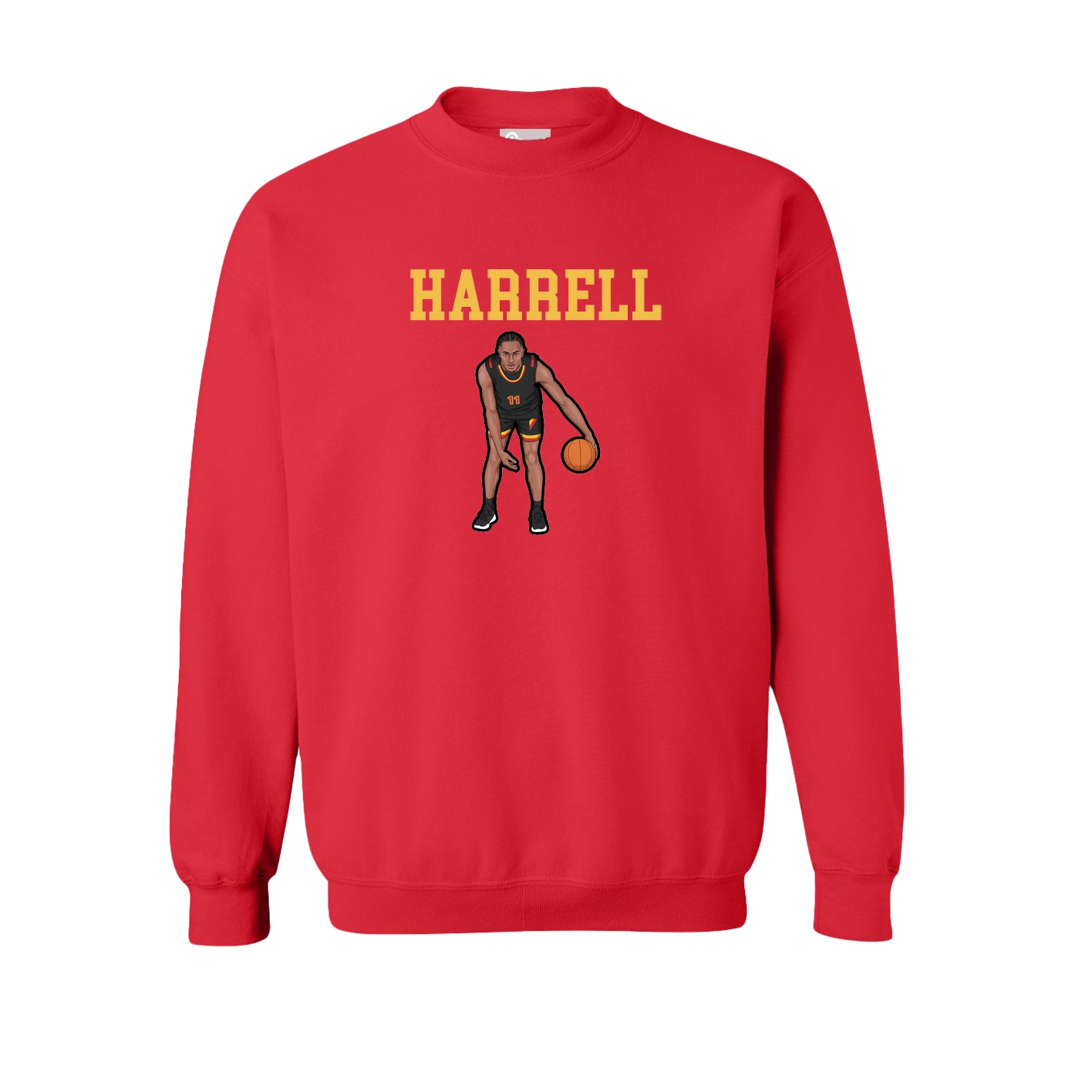 Fleece Crew — Shirsey in Red