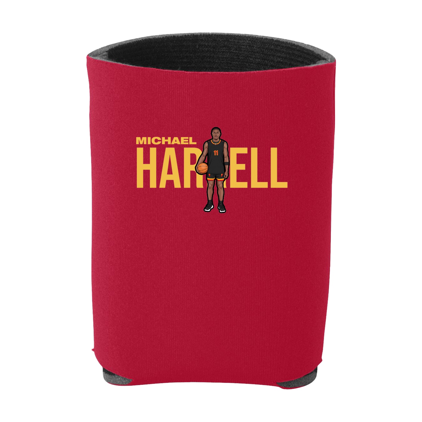 Can Holder — Player Name in Red
