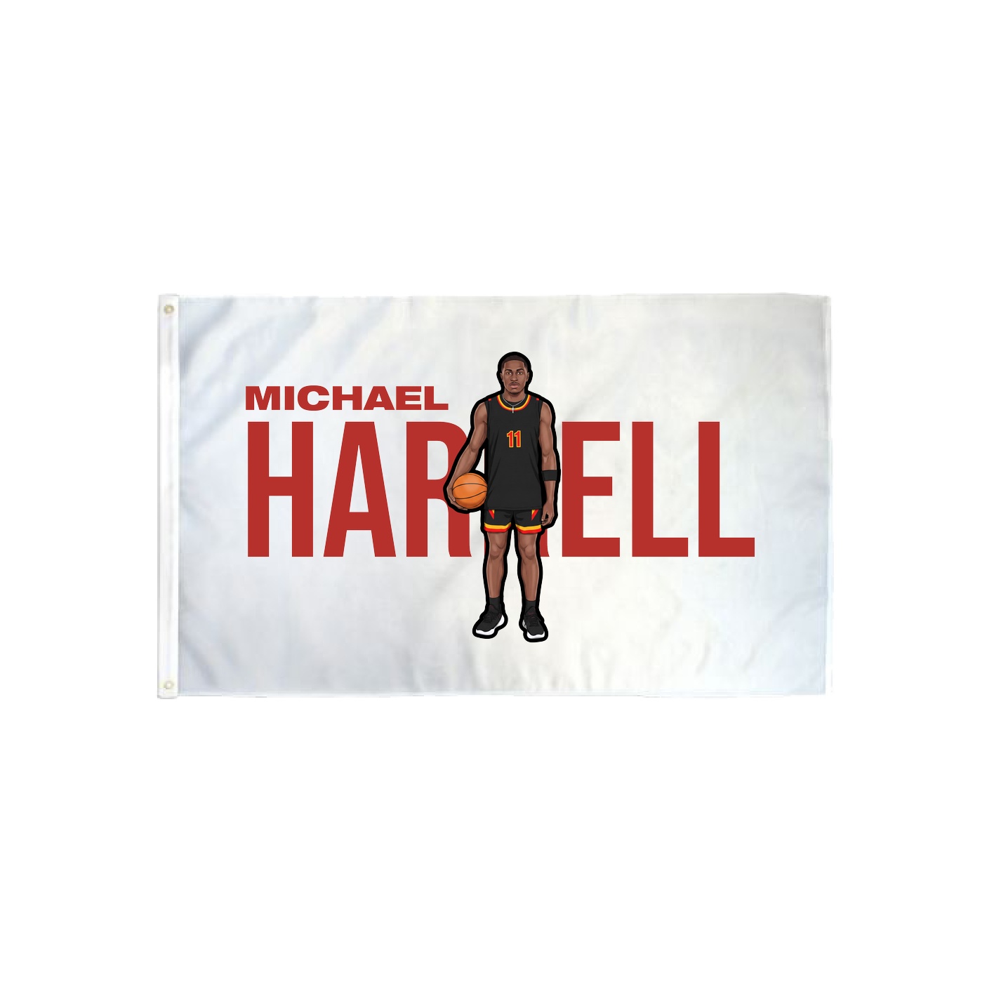 3x5 Flag — Player Name in Classic