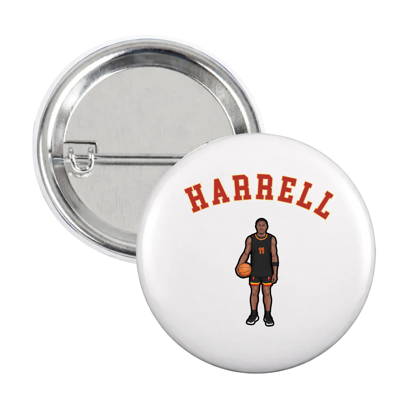 Game Day Button — Shirsey Arch in White
