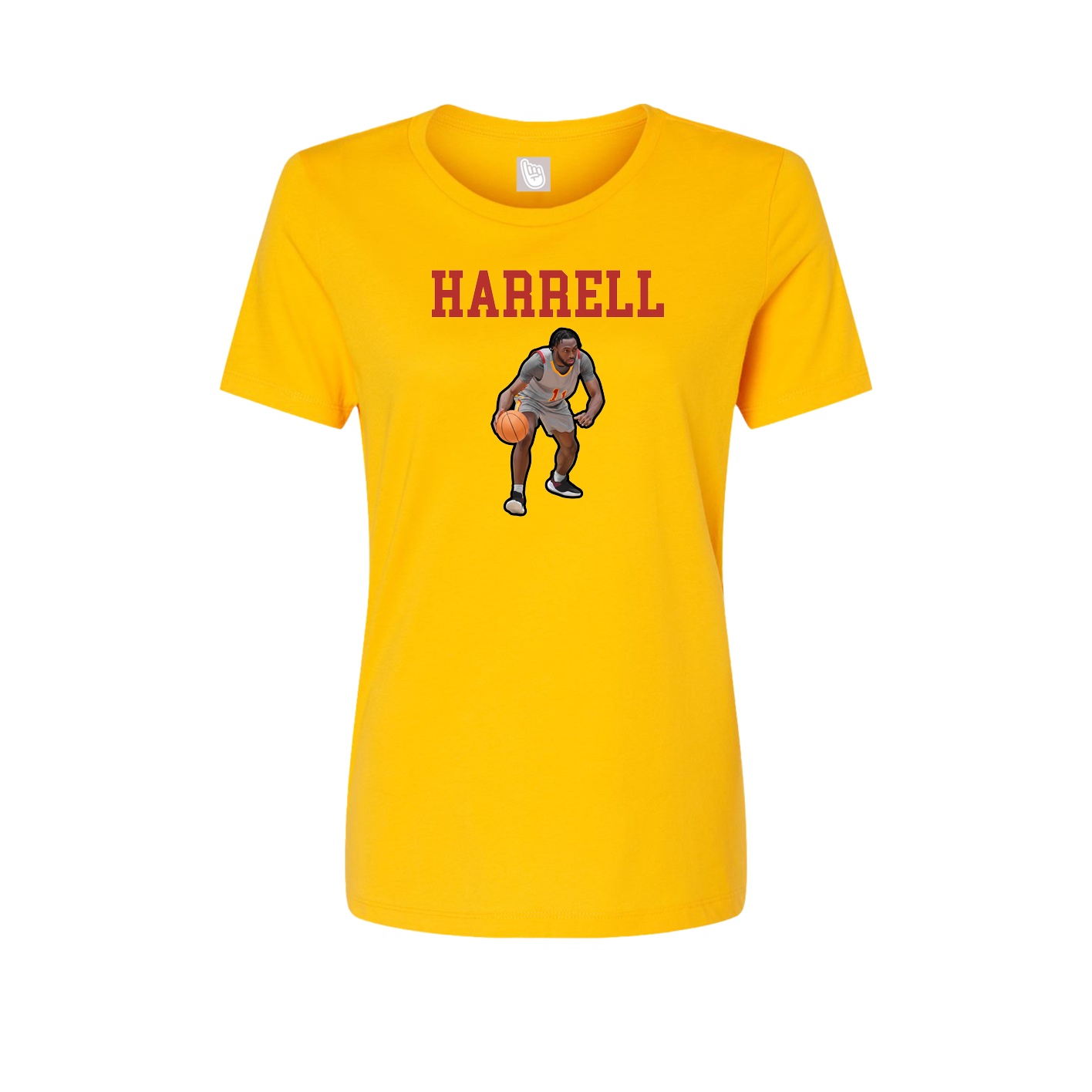 Fitted Women's Tee — Shirsey in Gold