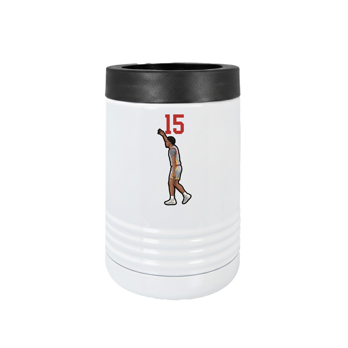 Beverage Holder — Number Top in White