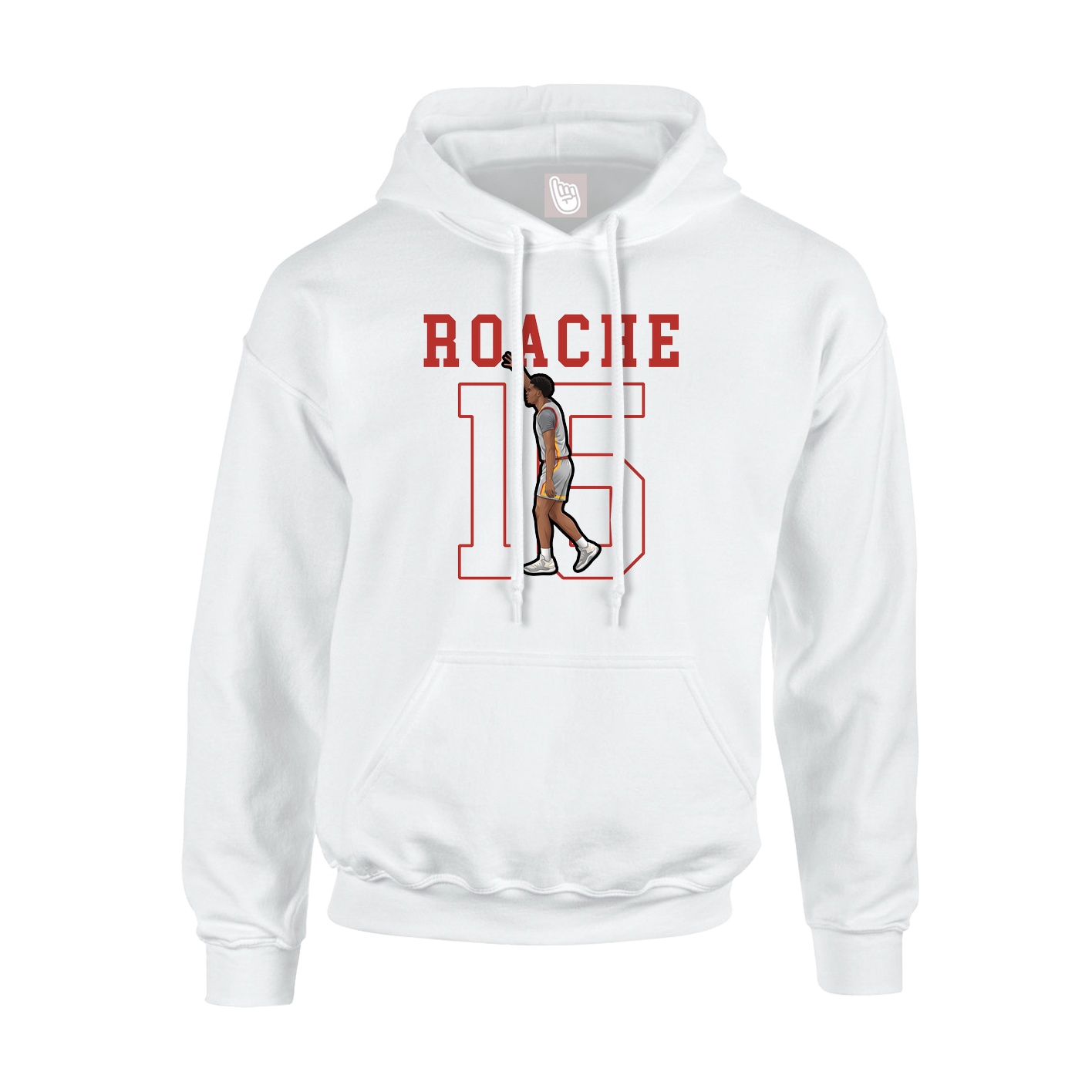 Hoodie — Shirsey in White