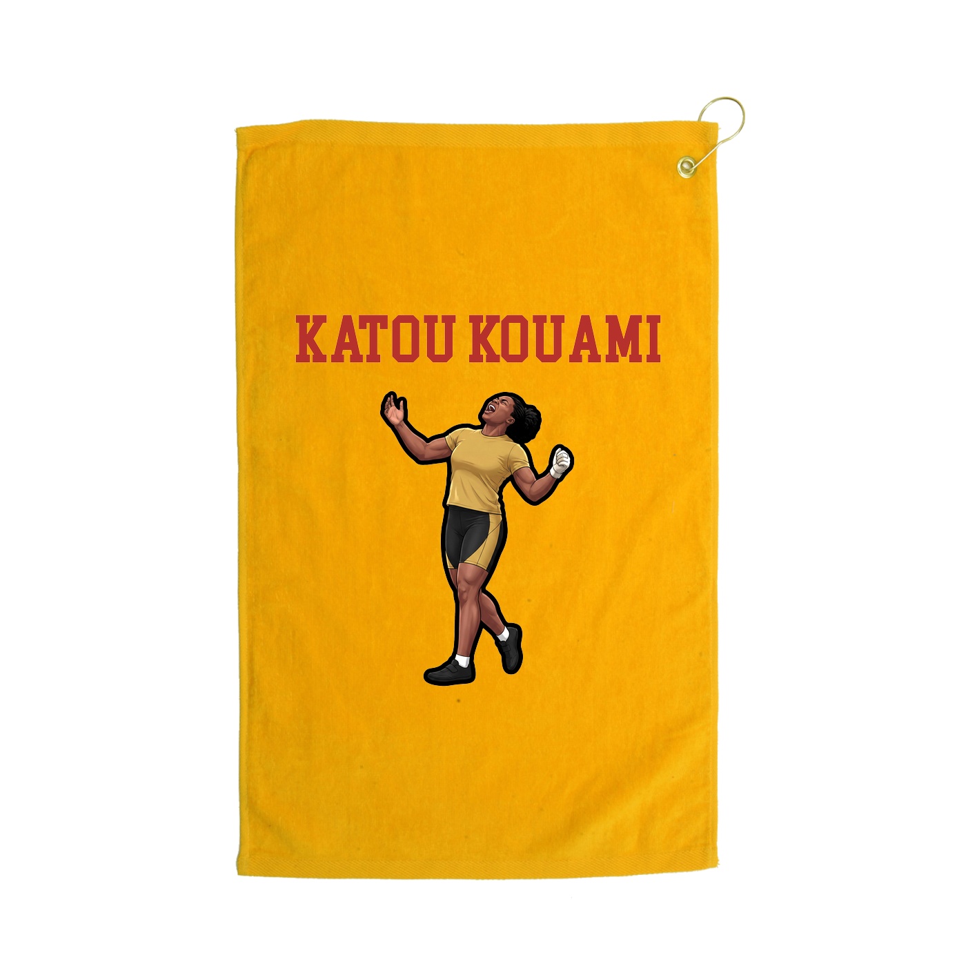 Golf Towel — Shirsey in Gold