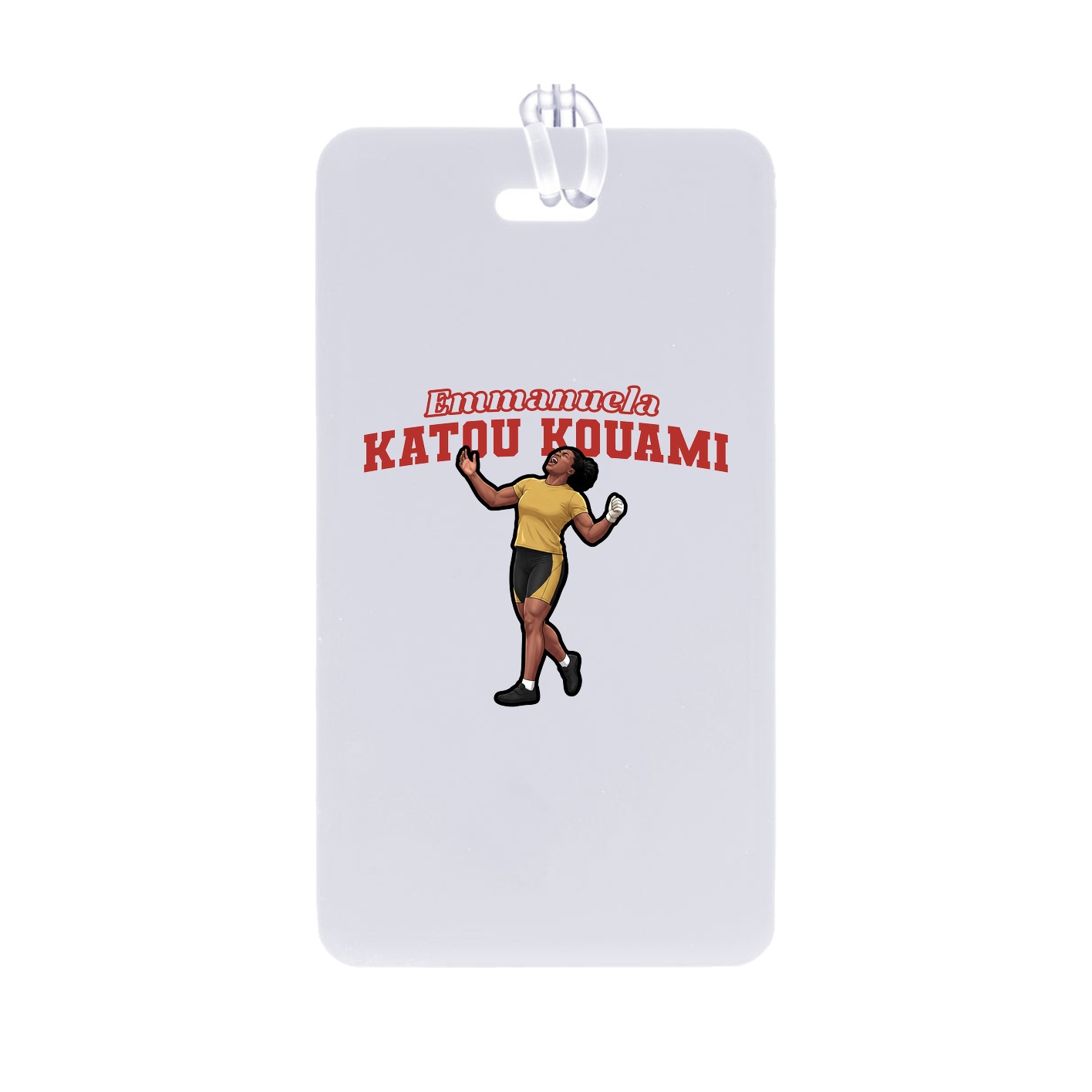 Bag Tag — Name Arch in Classic
