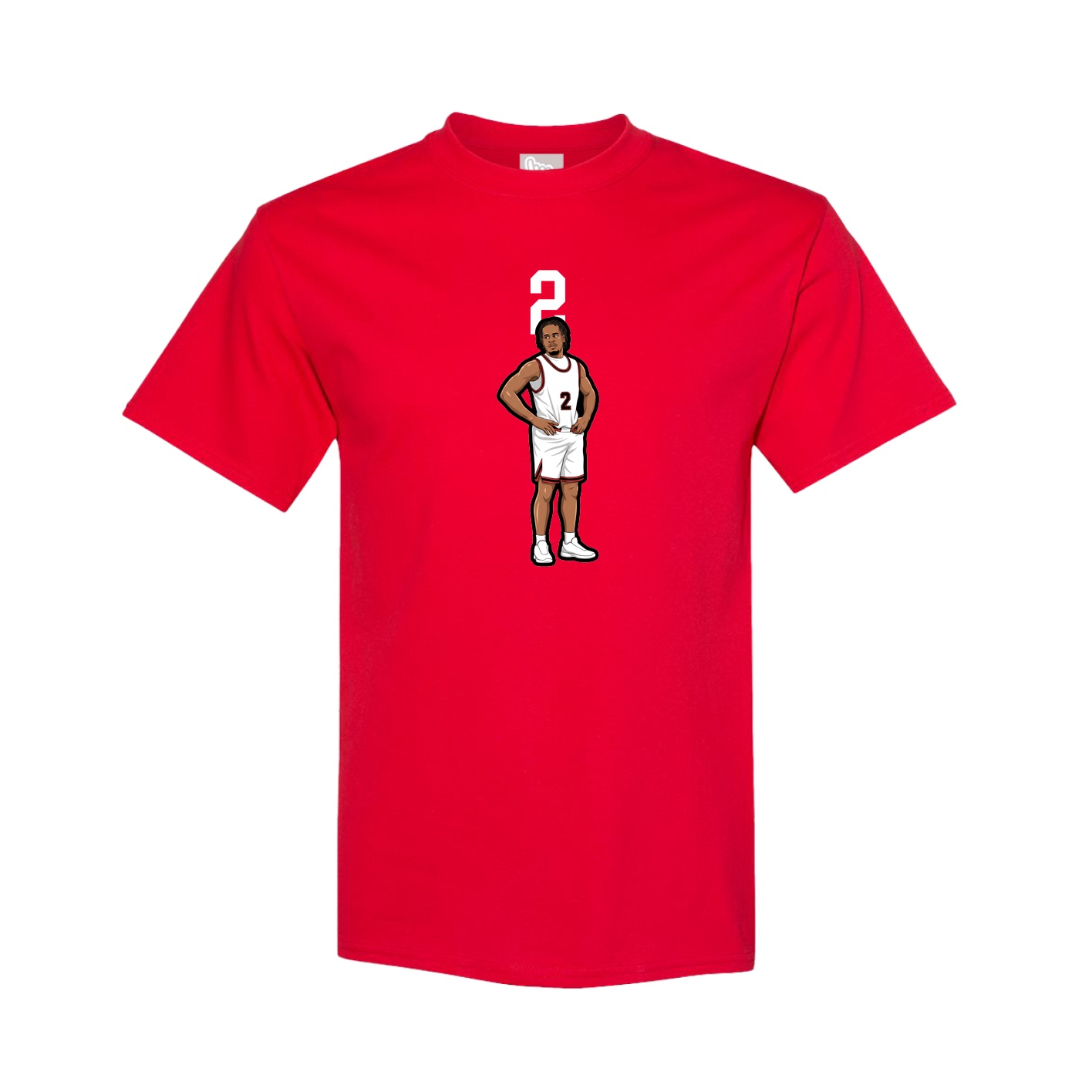 Tee — Number Top in Red