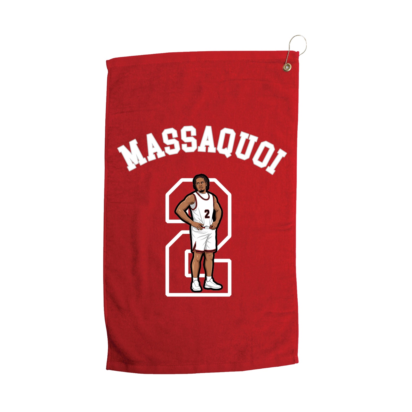 Golf Towel — Shirsey Arch in Red