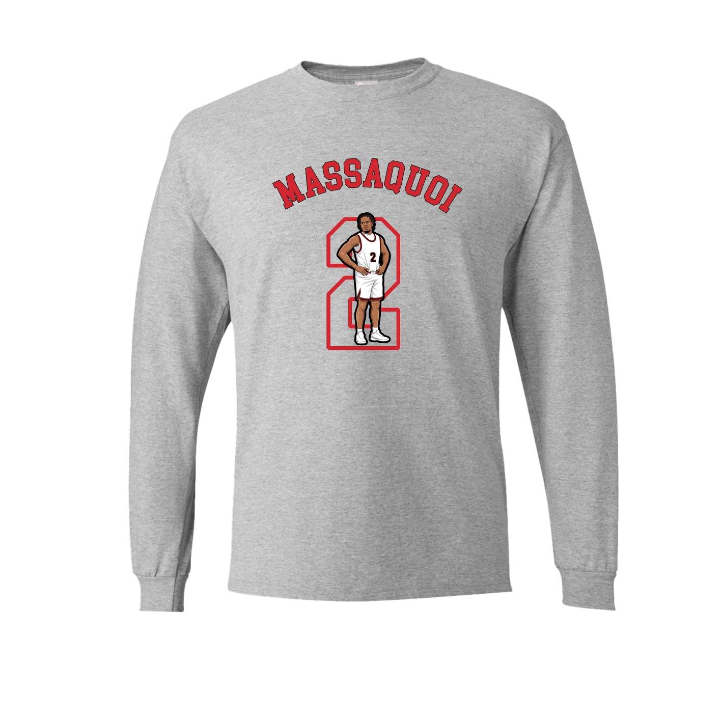 Long Sleeve Tee — Shirsey Arch in Grey