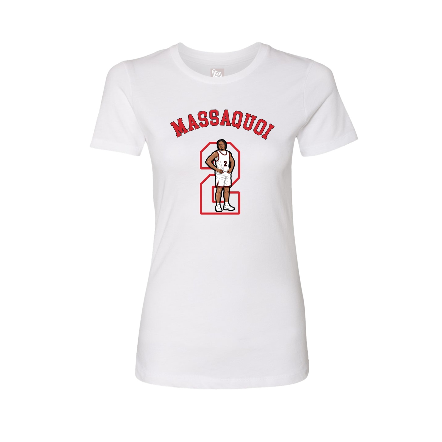 Womens Tee — Shirsey Arch in White
