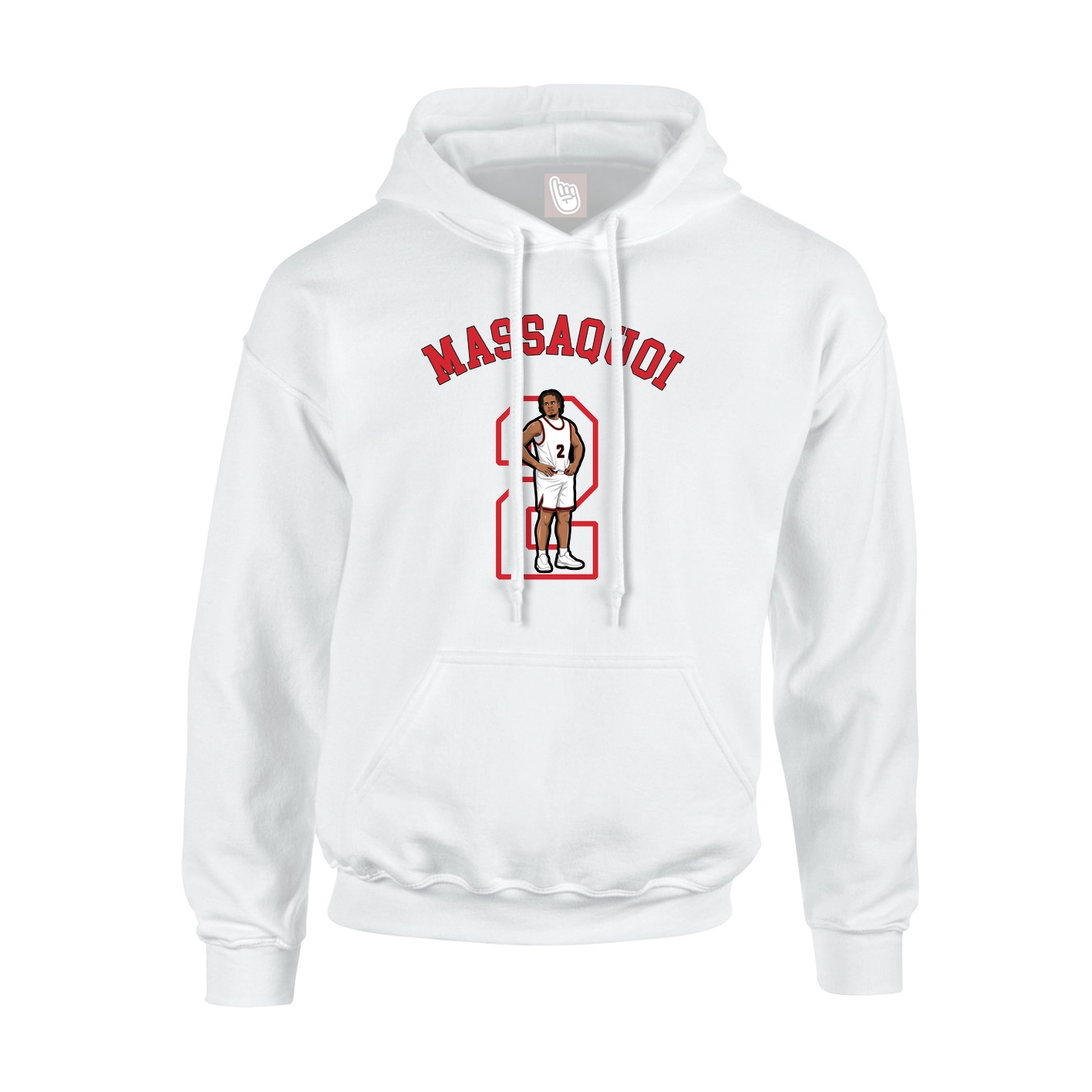 Hoodie — Shirsey Arch in White