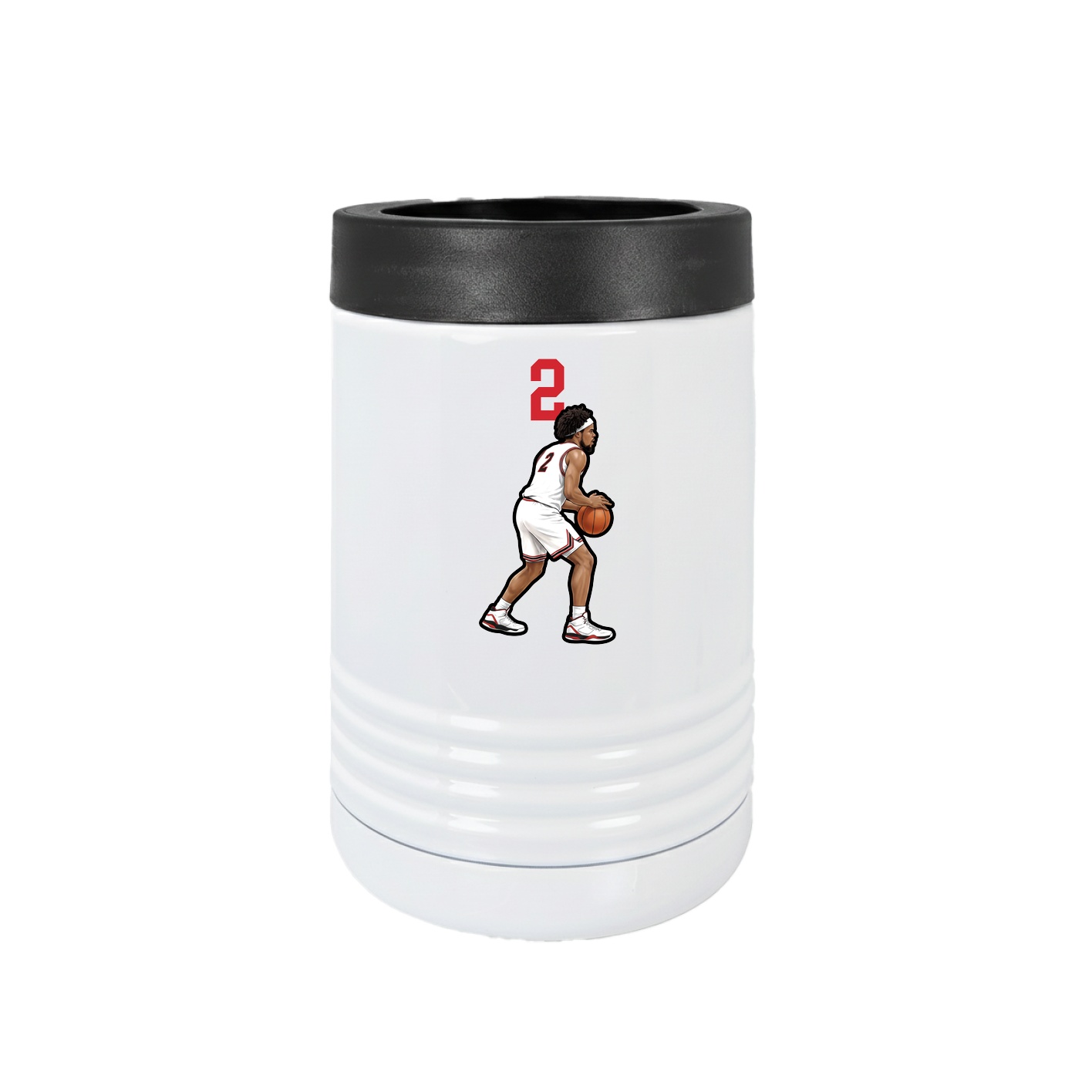 Beverage Holder — Number Top in White