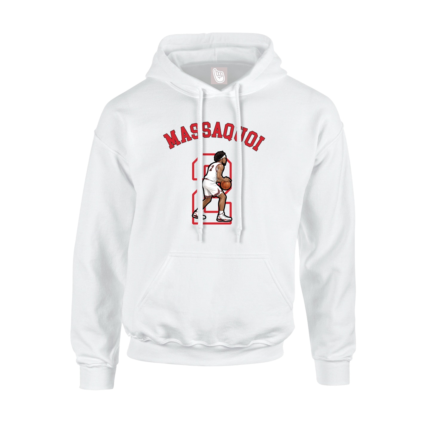 Hoodie — Shirsey Arch in White