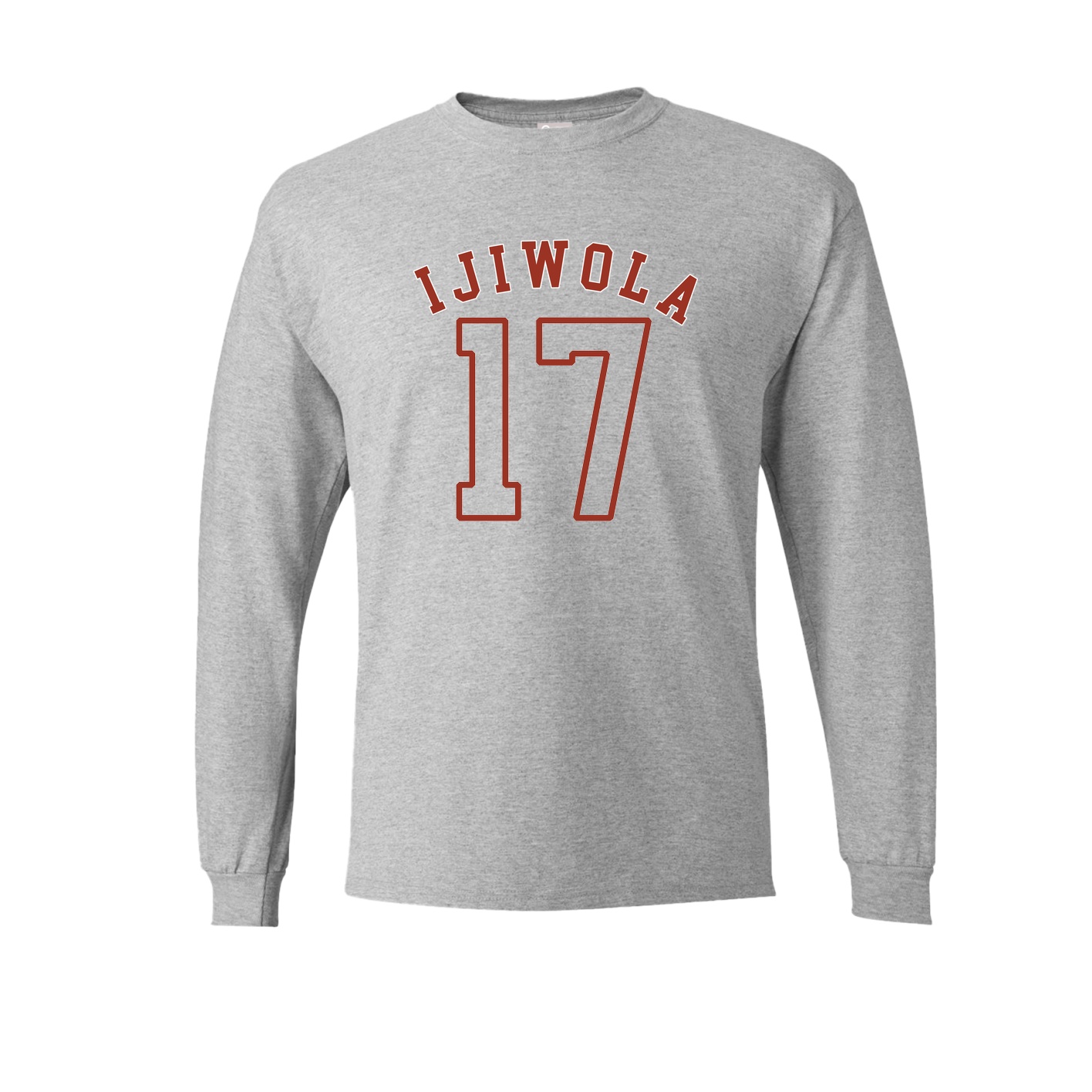 Long Sleeve Tee — Shirsey Arch in Grey