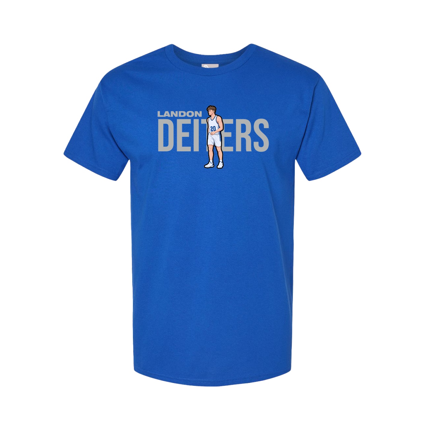 Tee — Player Name in Royal