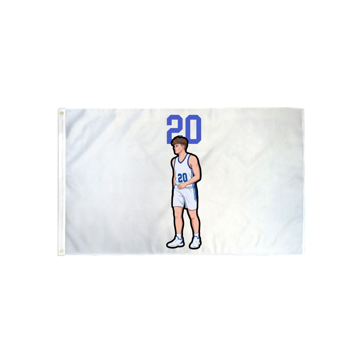 3x5 Flag — Number Top in Classic