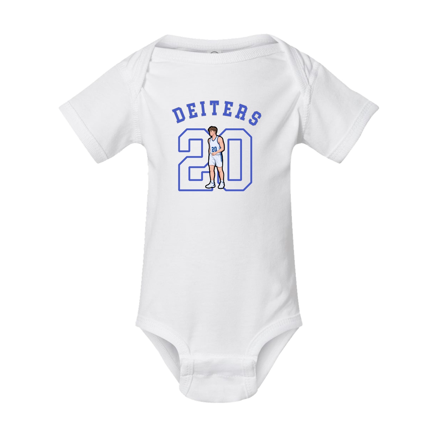 Baby Onesie — Shirsey Arch in White