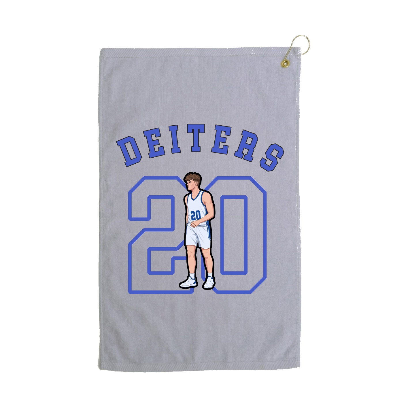 Golf Towel — Shirsey Arch in Grey