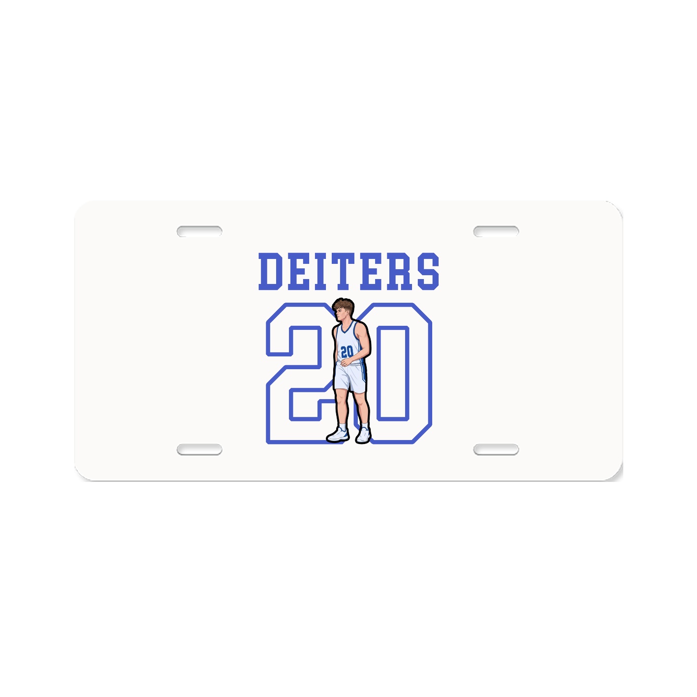 License Plate — Shirsey in Classic