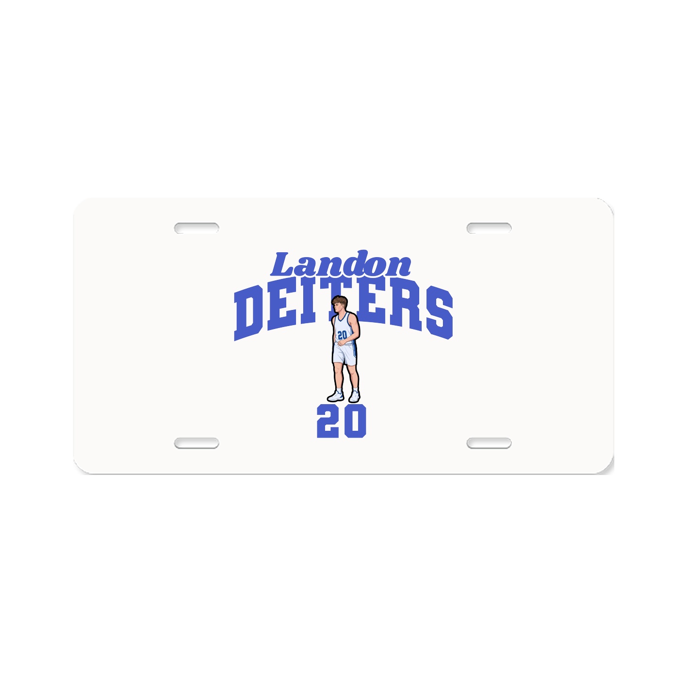 License Plate — Signature Arch in Classic