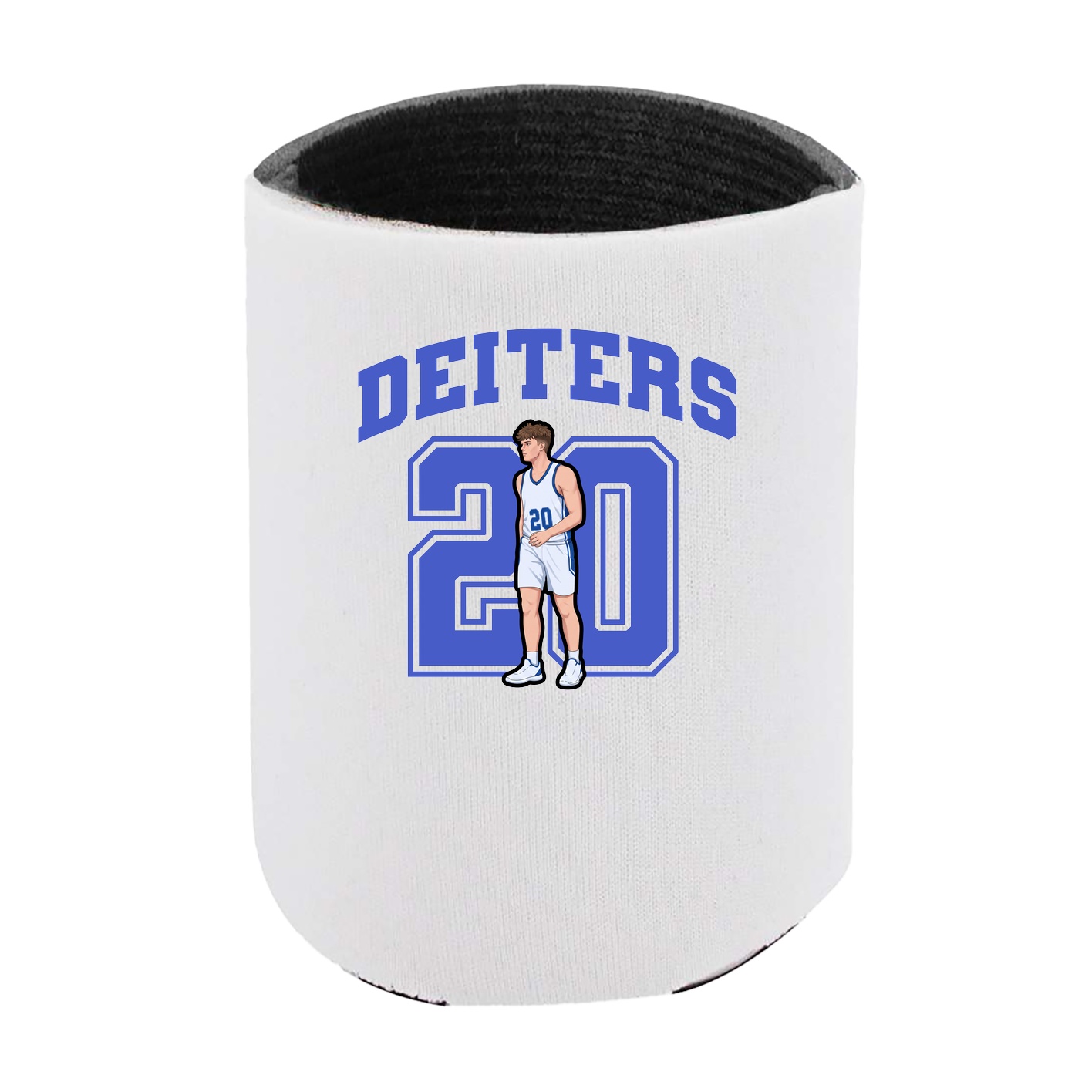 Can Holder — Number in White