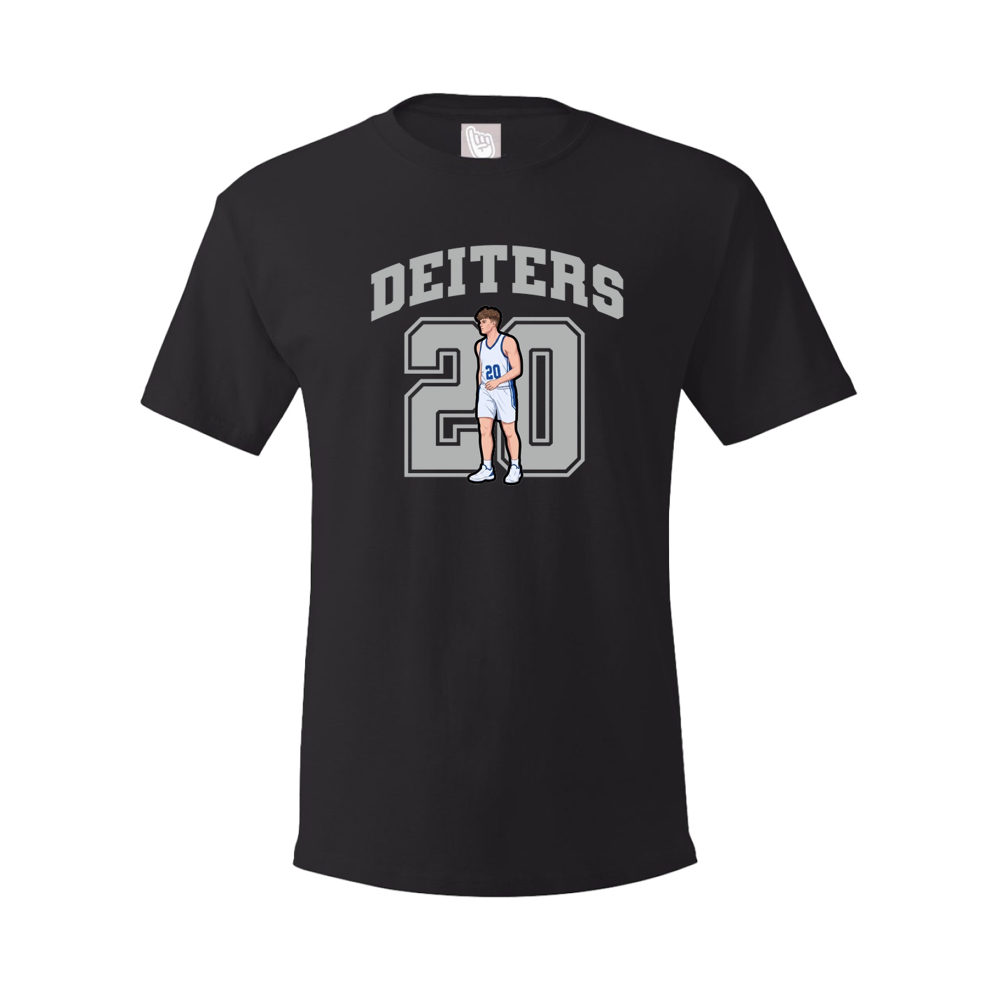 Tee — Number in Black
