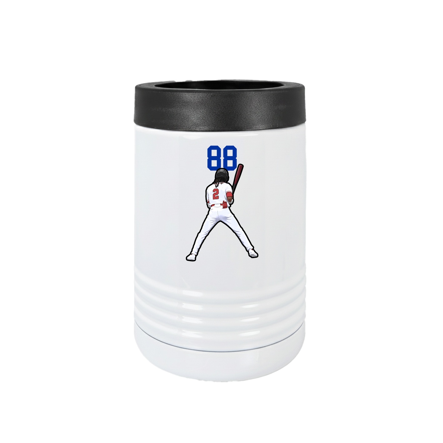 Beverage Holder — Number Top in White