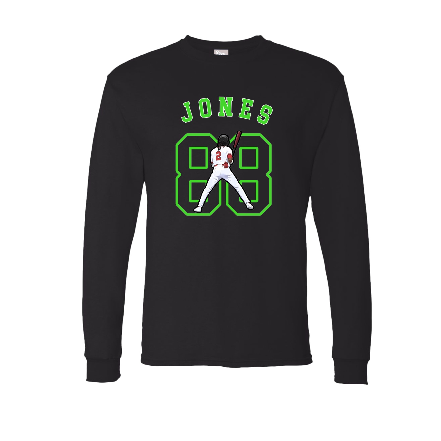 Long Sleeve Tee — Shirsey Arch in Black