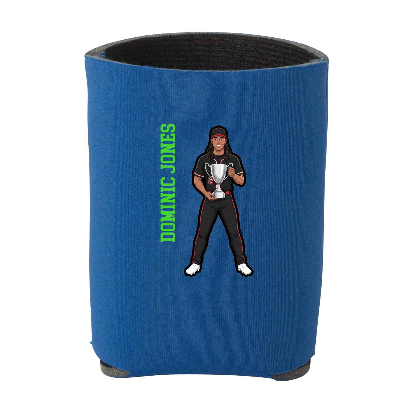 Can Holder — Name Vertical in Royal