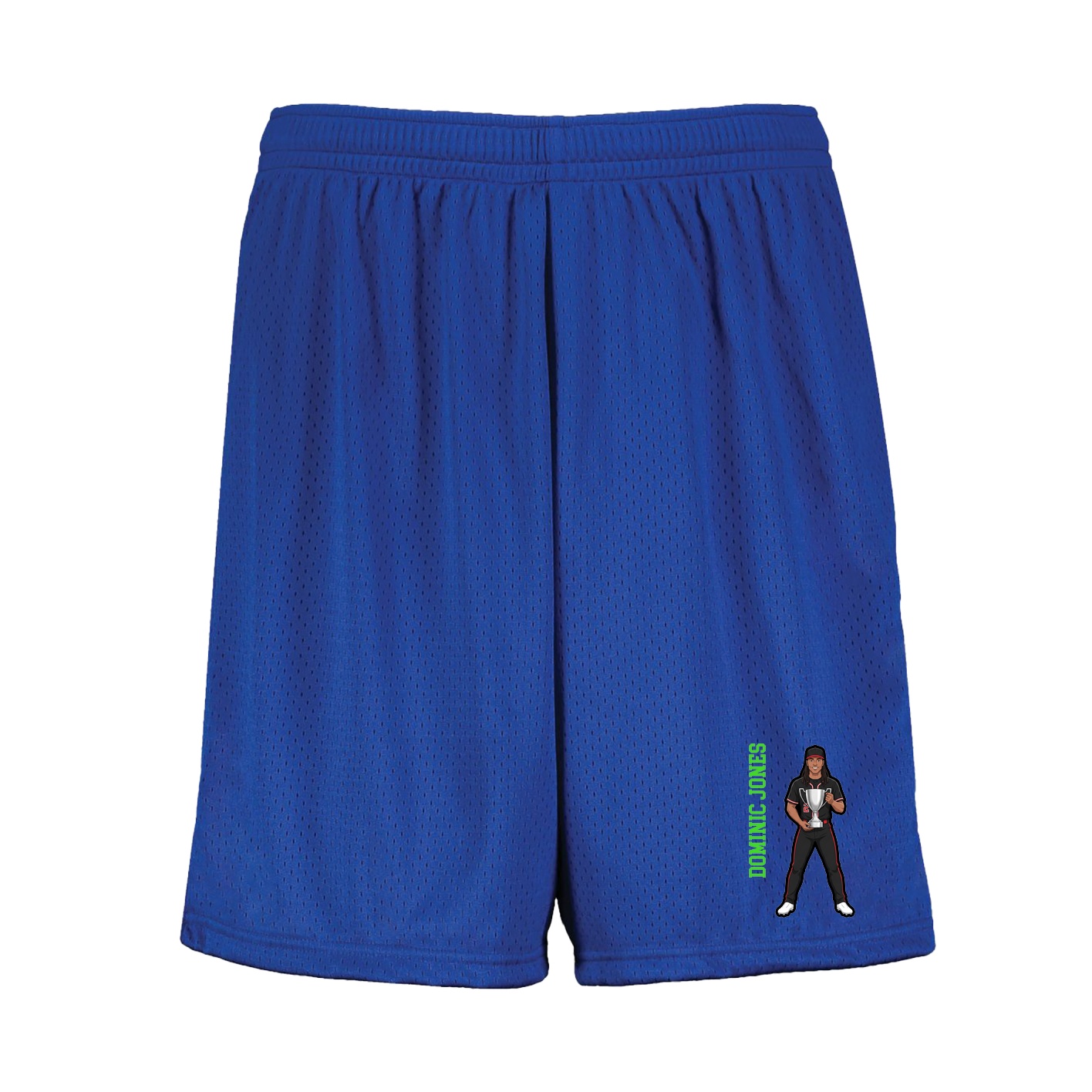 Shorts — Name Vertical in Royal