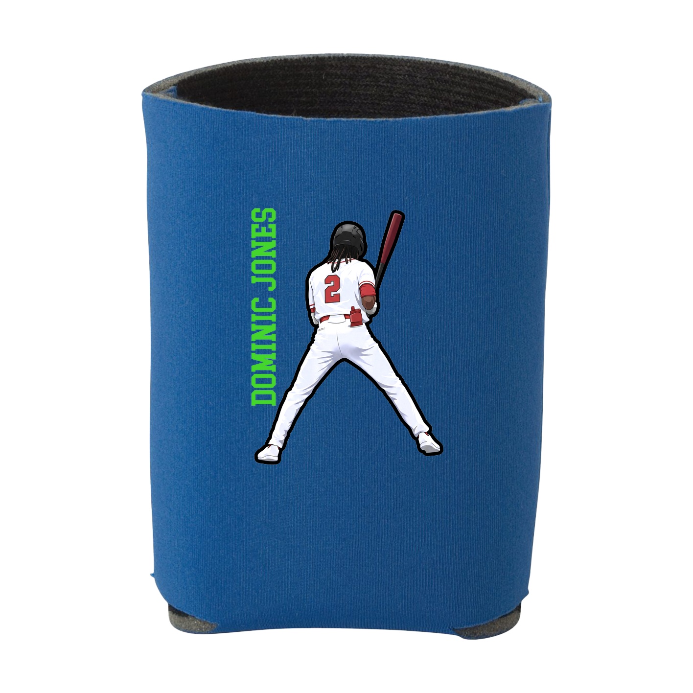 Can Holder — Name Vertical in Royal