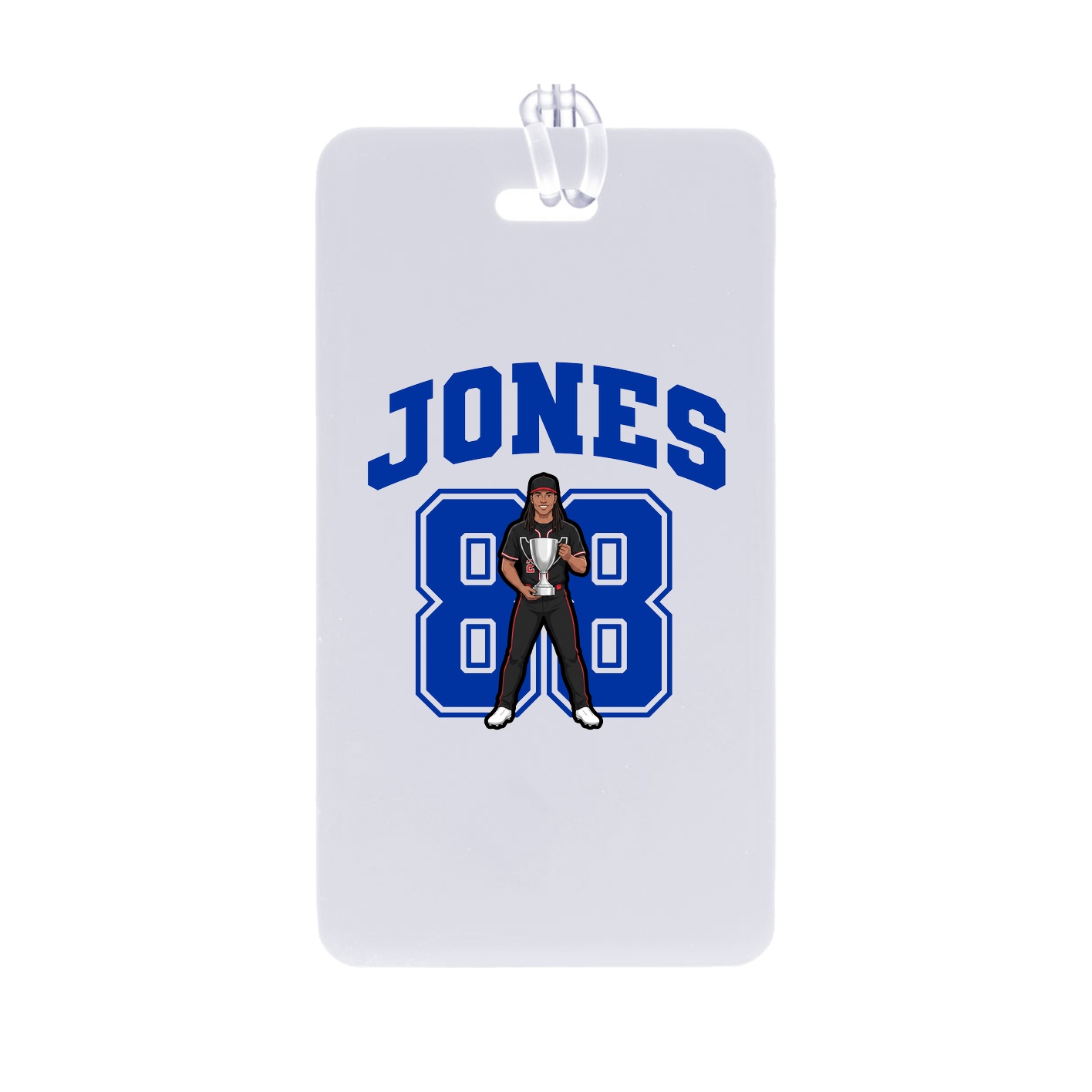 Bag Tag — Number in Classic