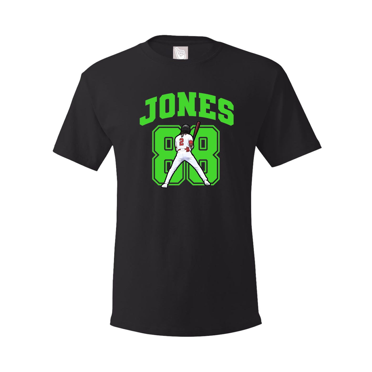 Youth Tee — Number in Black