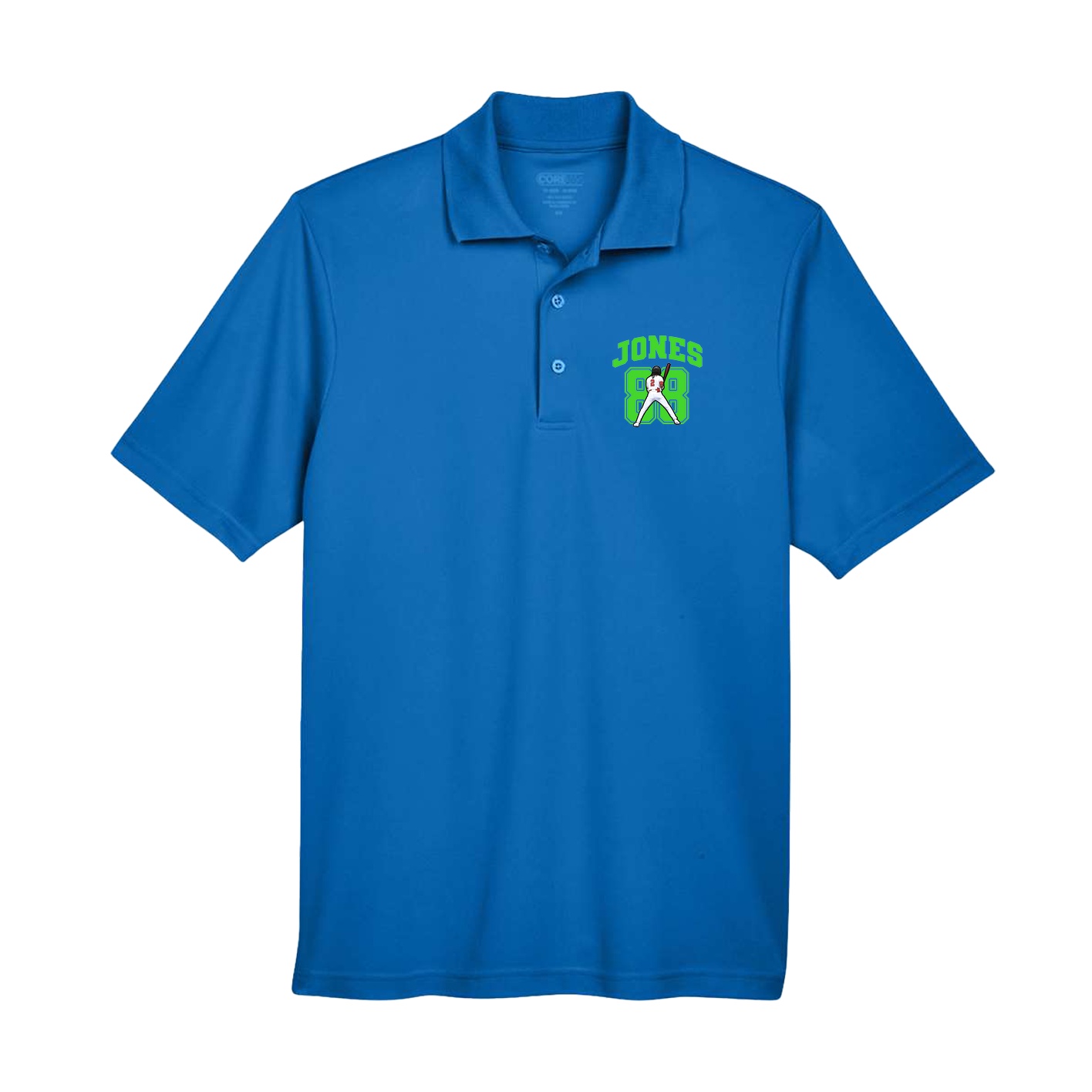 Performance Polo — Number in Royal
